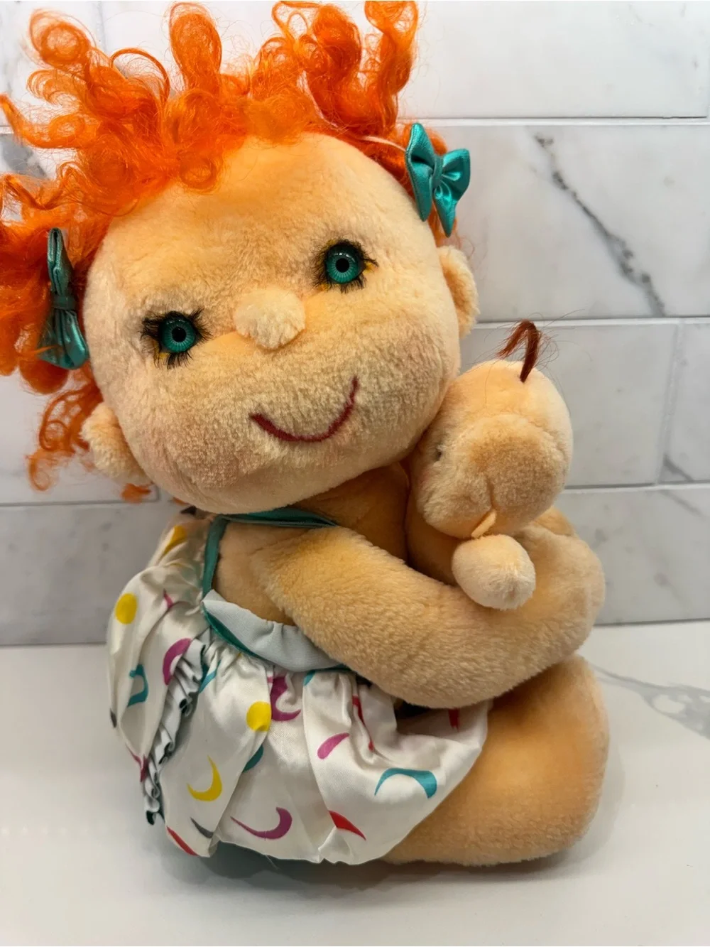 Vintage 1985 Kenner Higgs Bunch “Tickles” with Hugglet Gigglet